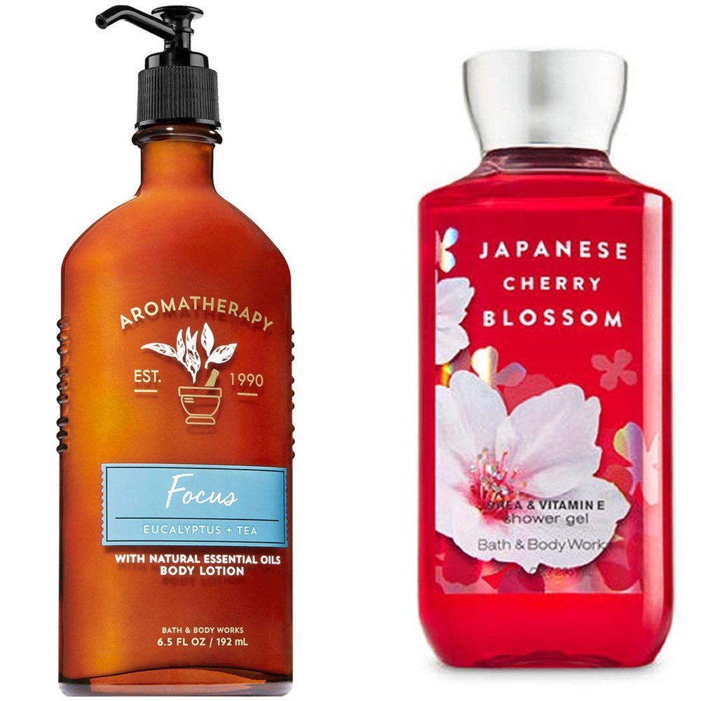 Bath and Body Works Lotion and Soap